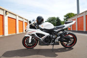 White 2009 Suzuki GSX-R 750 !!!!!!!!!!!!!!!