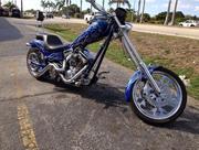  2007 AMERICAN IRONHORSE TEXAS CHOPPER WITH 3000 MILES .