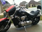   2011 M109R LE. Black with dark orange stripe. has 3739 miles. 