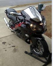 Custom 2008 Kawasaki ZZR600.3, 648 miles on it.