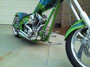 2002 American Ironhorse Texas Chopper.3000 miles on it.