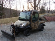 2010 Kubota RTV1100 Camo Plow 138 hours