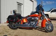 2010 Harley-Davidson Softail 2, 870 miles on it.